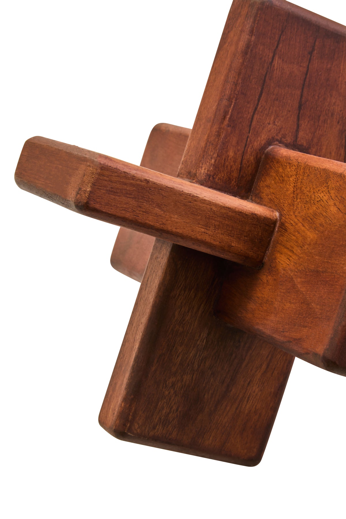 Cato Brown Wood Sculpture