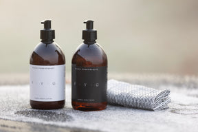 FYG Black Fig & Vertiver Hand & Body Lotion and Body Wash Gift Set