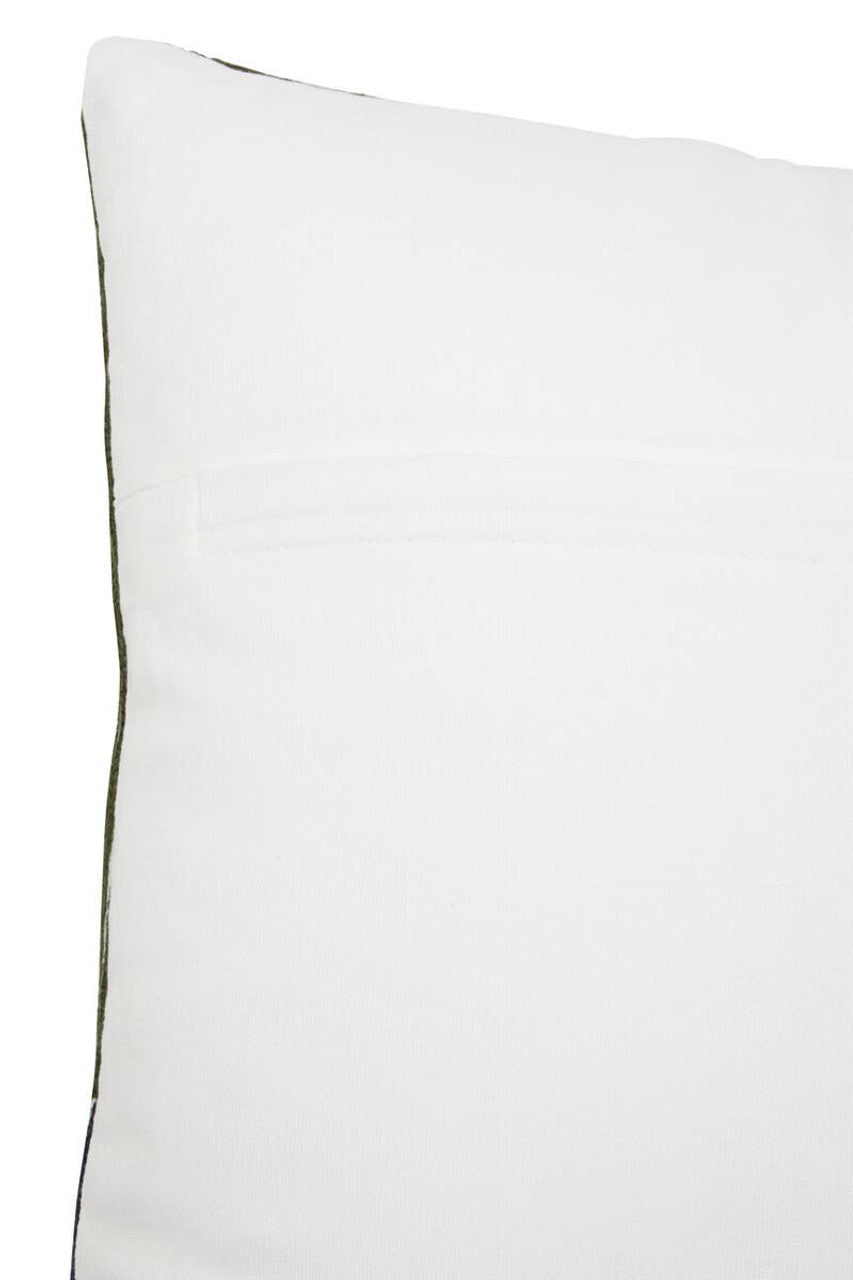 Bosie Ozella Green And White Cushion