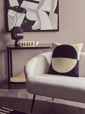 Bosie Ozella Cream And Black Cushion