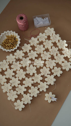 Mini Snowflake Candle - Christmas tree