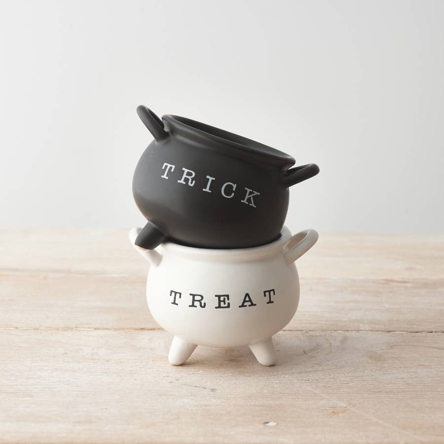 11cm Trick/ Treat Cauldron, 2 Assorted