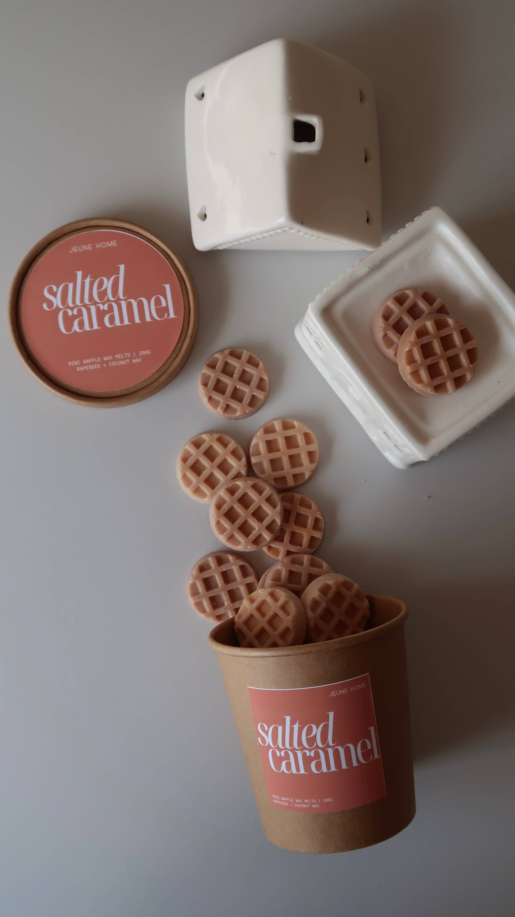 Salted Caramel Mini Waffle Wax Melts