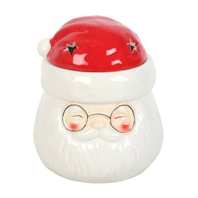 Santa Claus Shaped Christmas Oil Burner and Wax Warmer