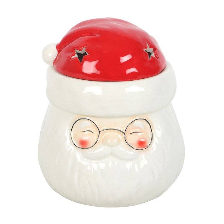 Santa Claus Shaped Christmas Oil Burner and Wax Warmer
