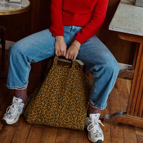 ELISA TOTE BAG GRAOU CARAMEL