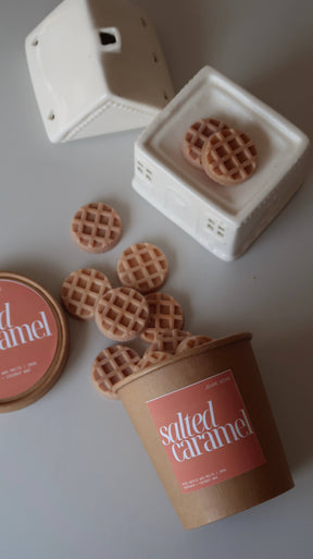 Salted Caramel Mini Waffle Wax Melts