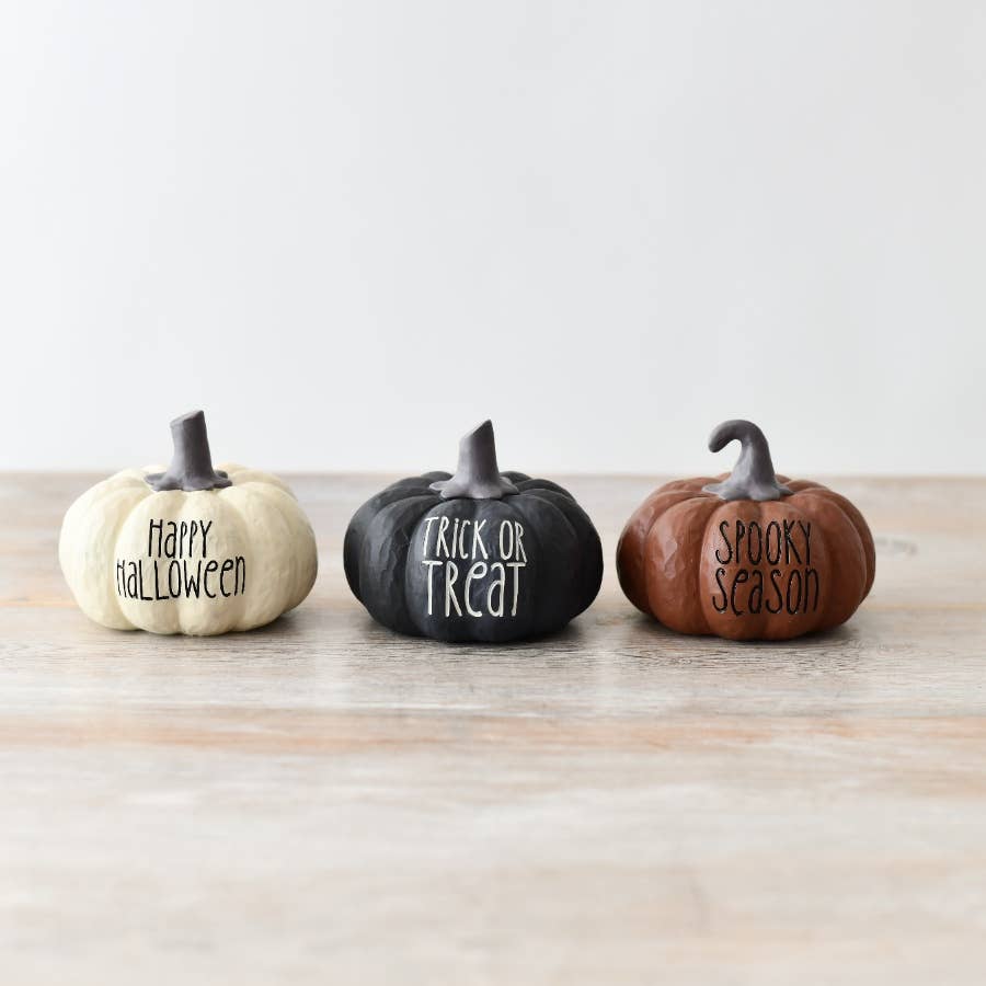 Trick or Treat Pumpkin, 10.5cm