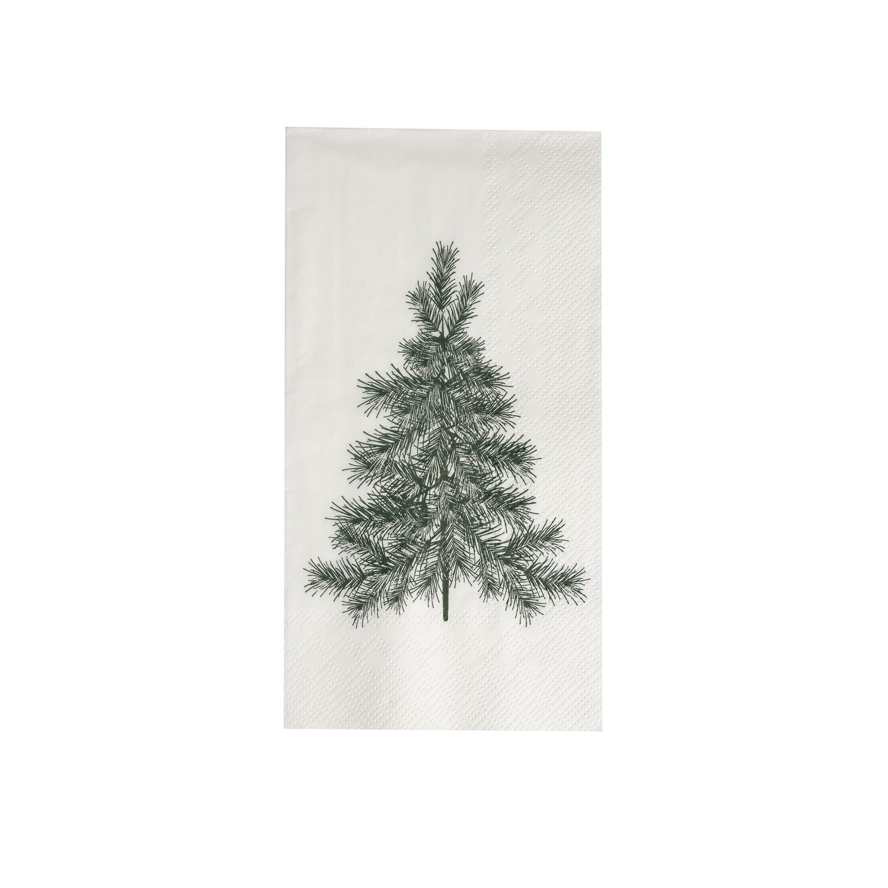 Julgran White Napkin