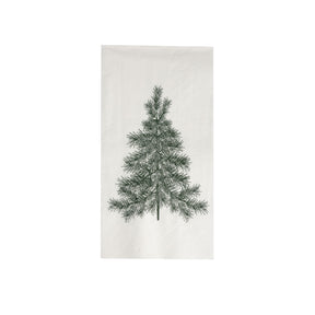 Julgran White Napkin
