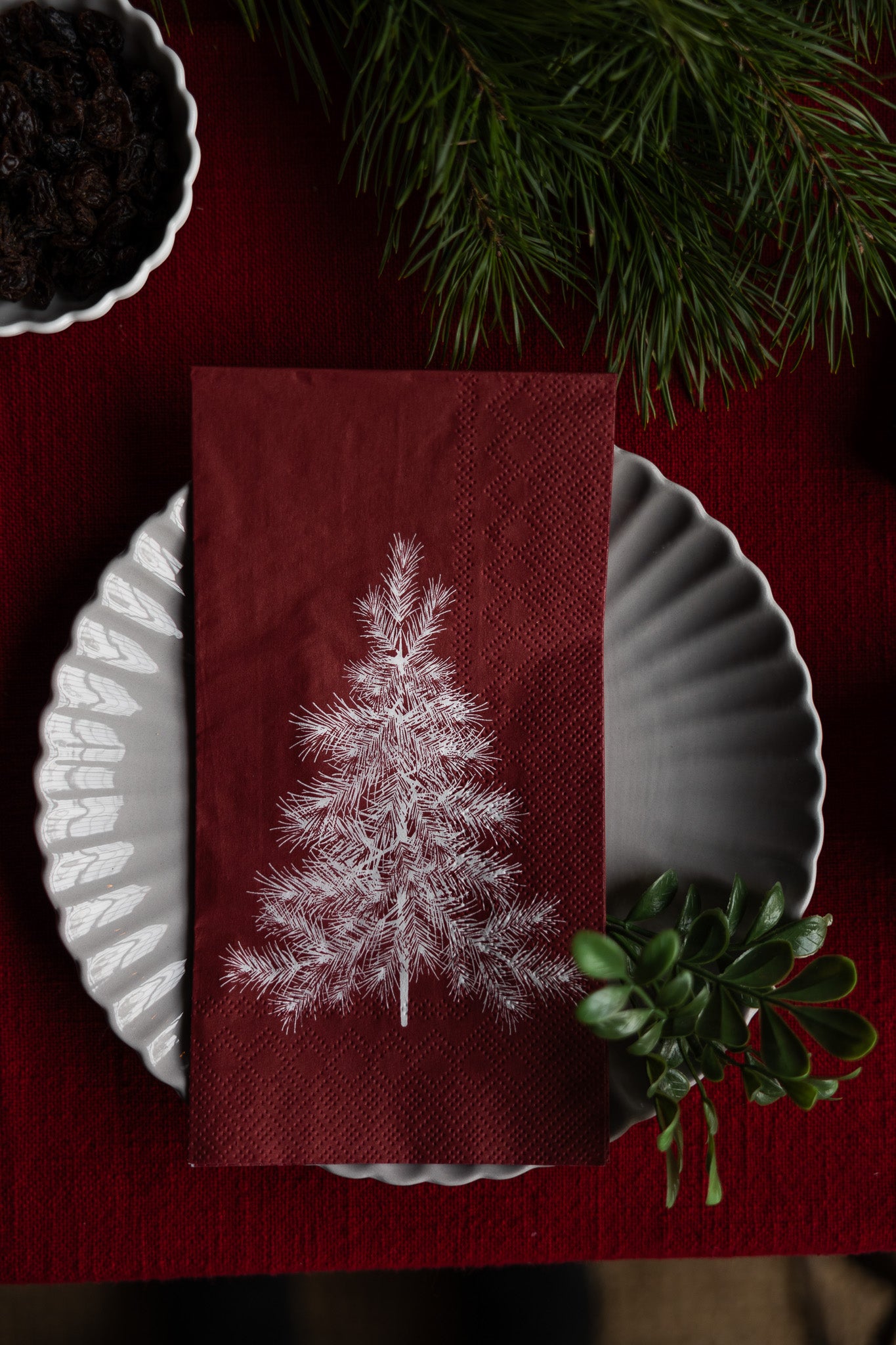 Julgran Red Napkin
