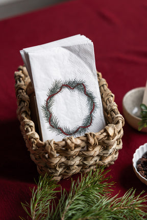 Krans Med Band Napkin