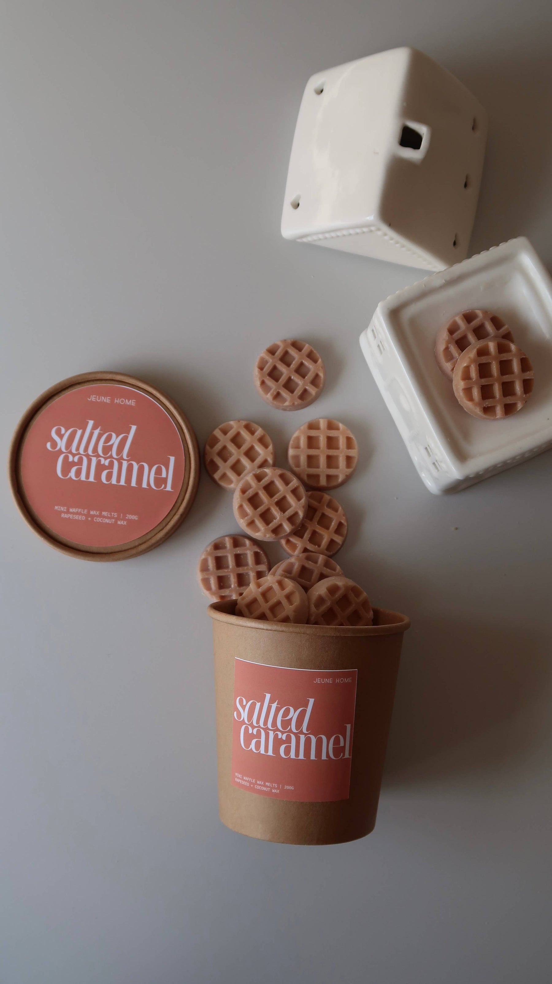 Salted Caramel Mini Waffle Wax Melts