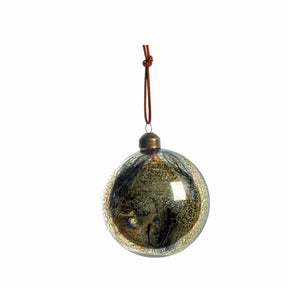 Nosille II Bauble Silver/Gold 10cm