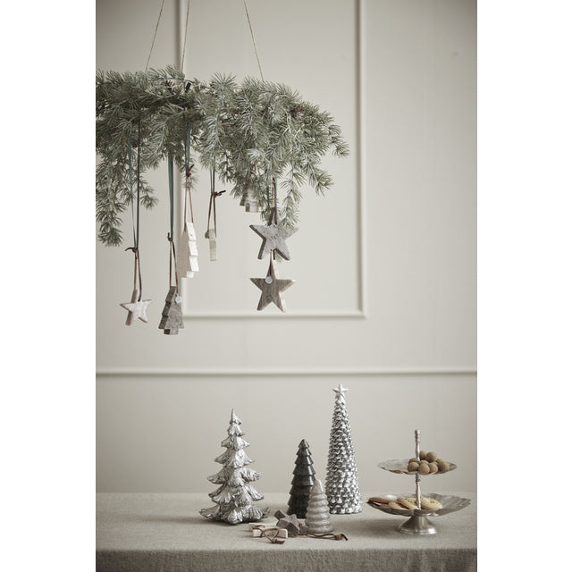 Serafina Decoration Tree 19.5cm Silver