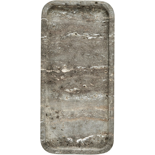 Elina Tray Brown 35cm