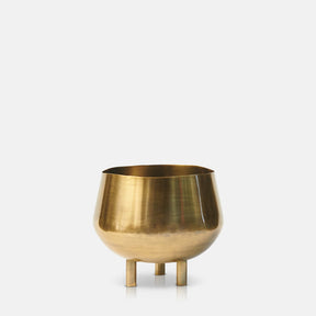 Allora Brass Planter