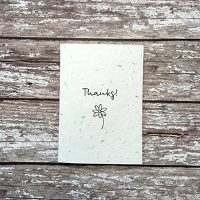 Thank You Plantable Seed Card