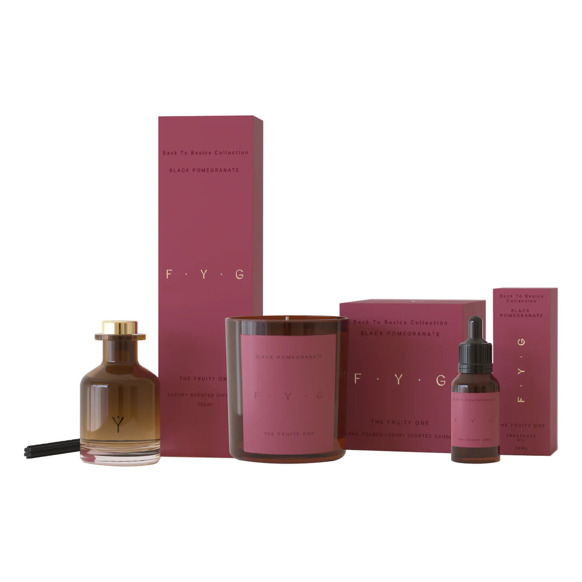 FYG Black Pomegranate Candle