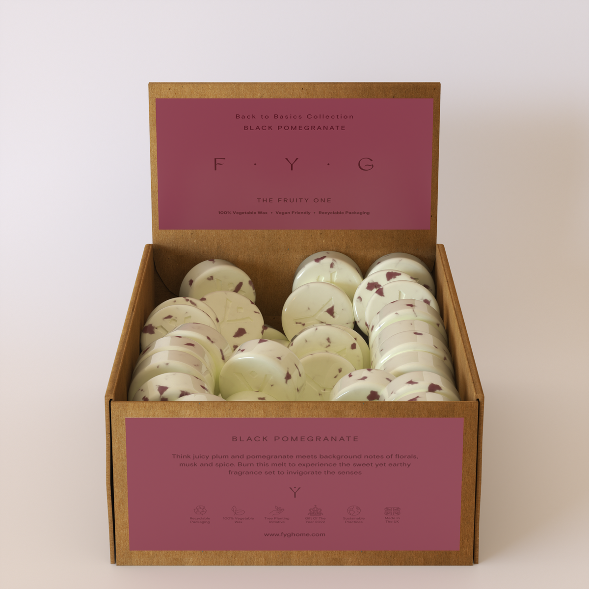 Black Pomegranate Wax Melts
