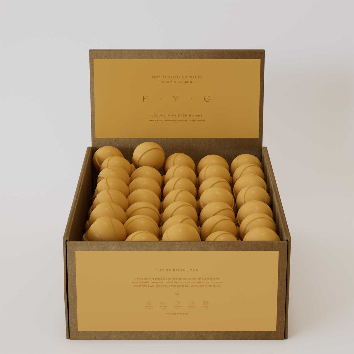 Cedar & Jasmine Bath Bomb