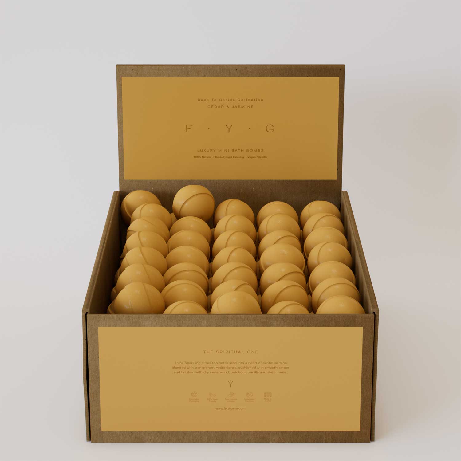 Cedar & Jasmine Bath Bomb