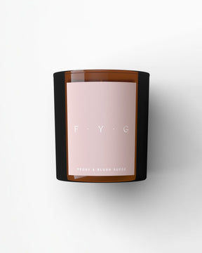 Peony & Blush Suede Candle