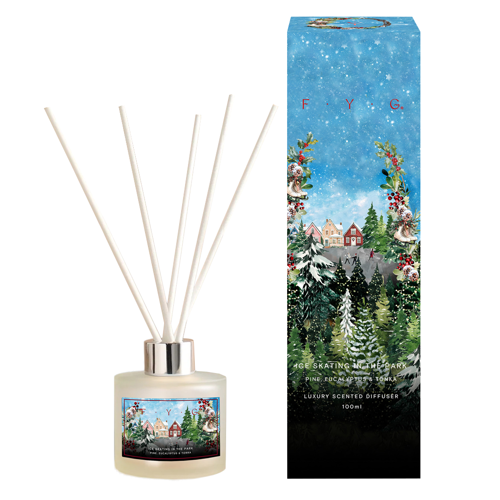 Ice Skating In The Park Diffuser