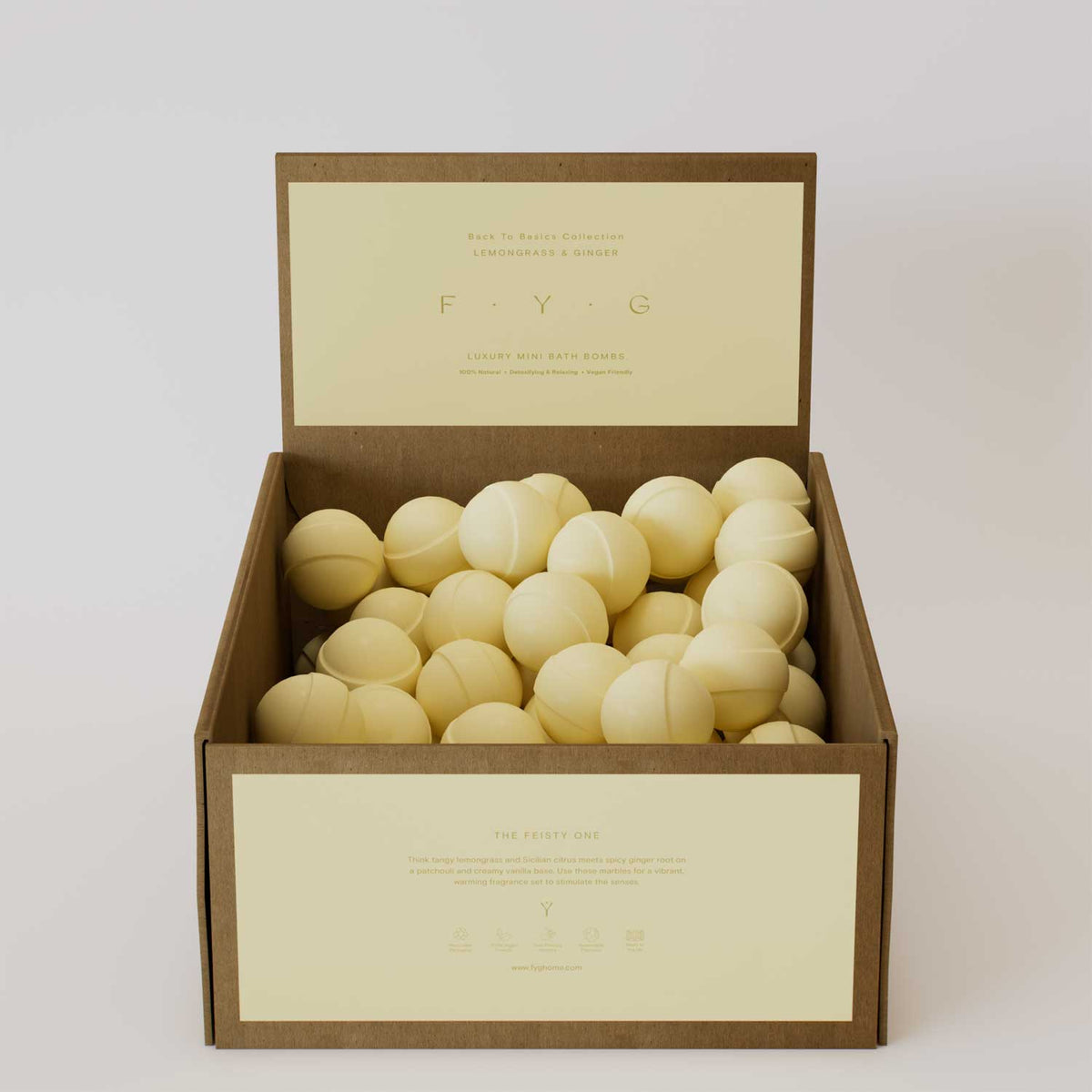 Lemongrass & Ginger Bath Bomb