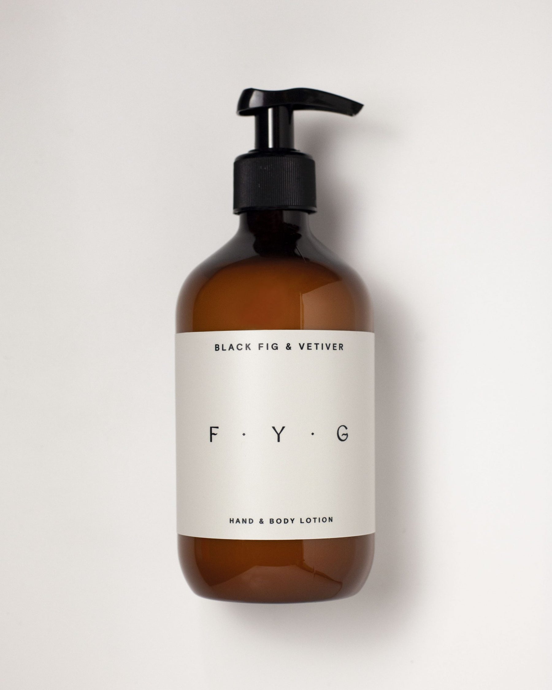 FYG Black Fig & Vertiver Hand & Body Lotion and Body Wash Gift Set