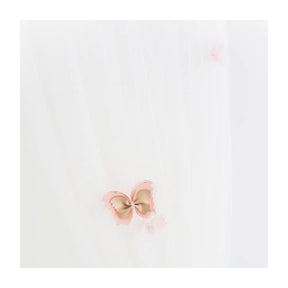 Butterfly Dreams Canopy White Multi Gold Crown