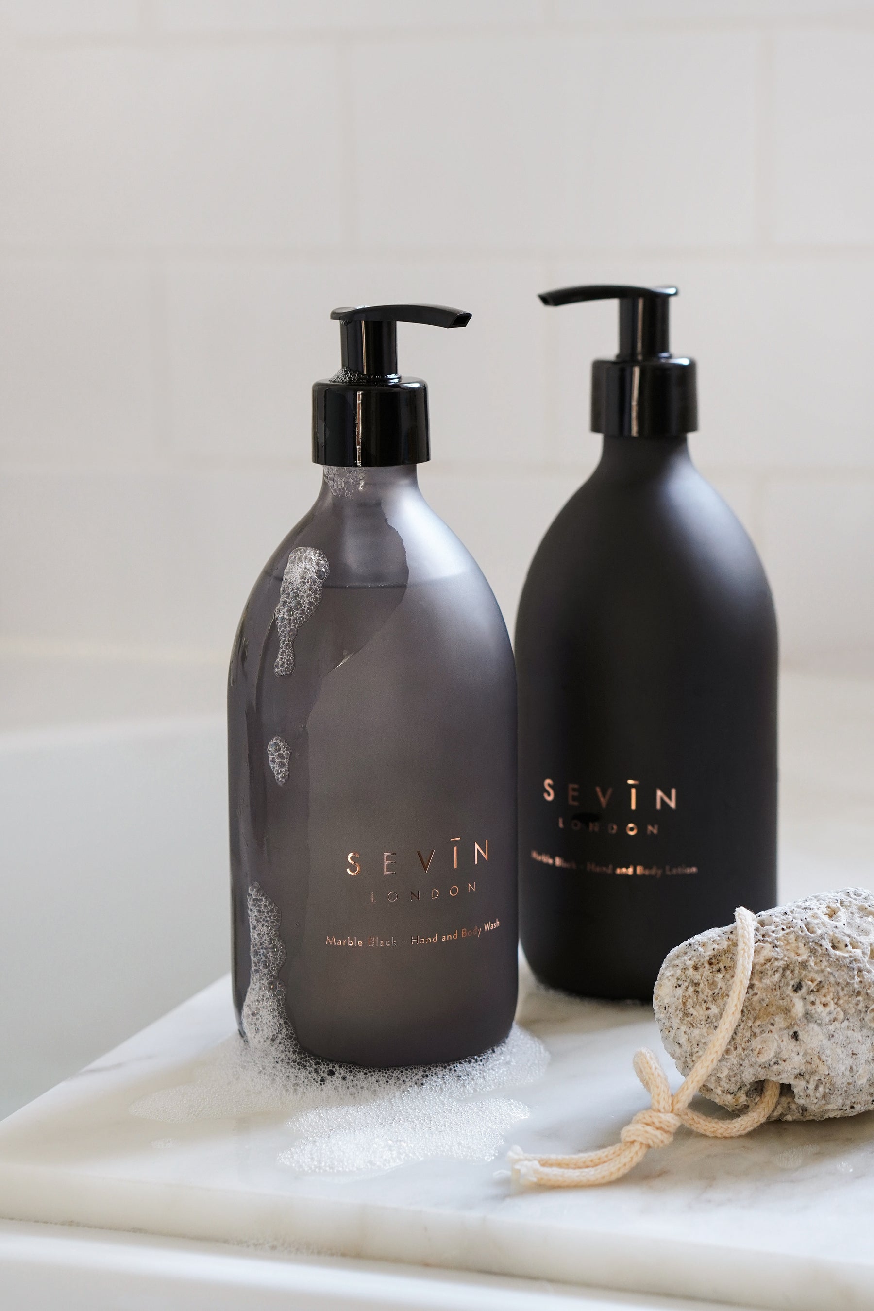 Marble Black Hand And Body Wash 500ml Black Edition