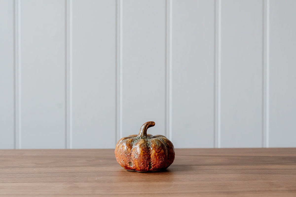 Small Ceramic Pumpkin