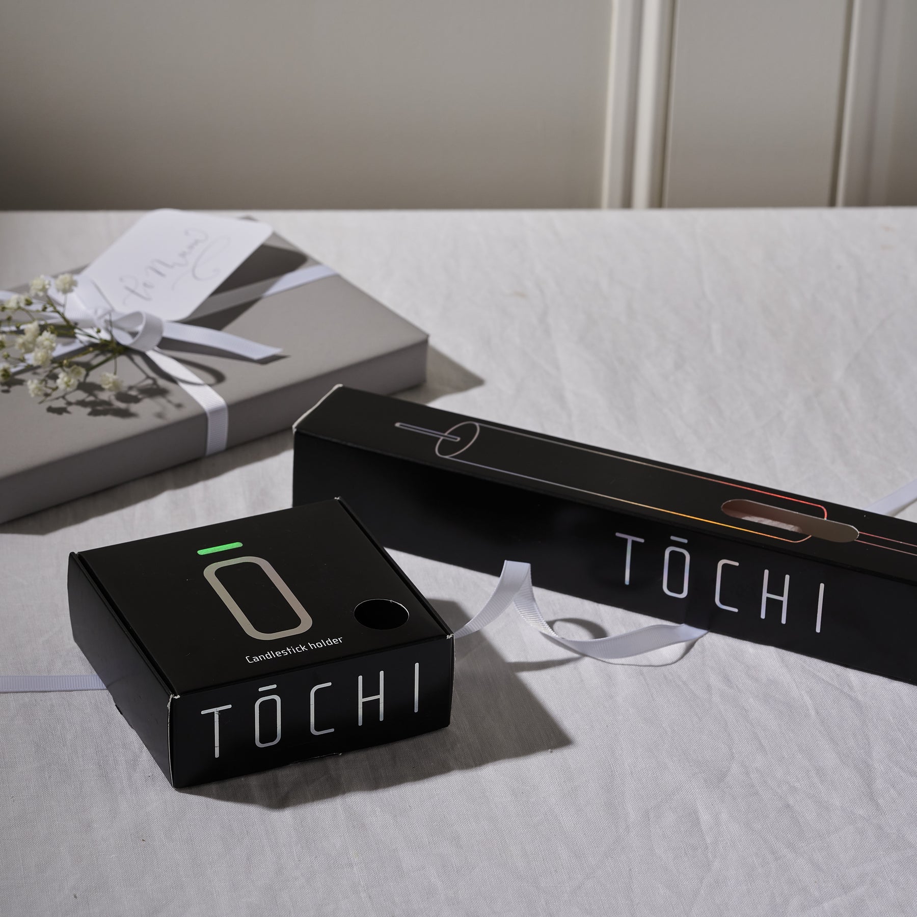 Tochi White Candle
