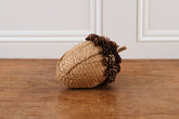 Pinecone & Fabric Acorn Natural