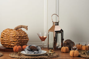 Orange Felt Pumpkin