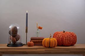 Orange Straw Pumpkin
