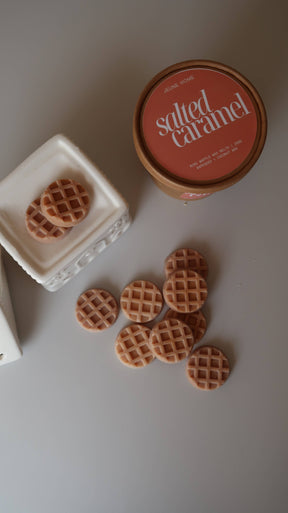 Salted Caramel Mini Waffle Wax Melts
