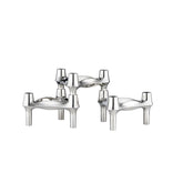 Stoff Nagel BMF Candleholder Chrome Set of 3