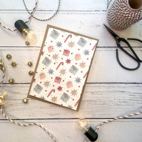 Plantable Christmas Card 4 pack: Red/Green