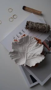 Leaf tray : White