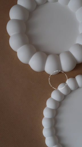 Kanso round bubble tray