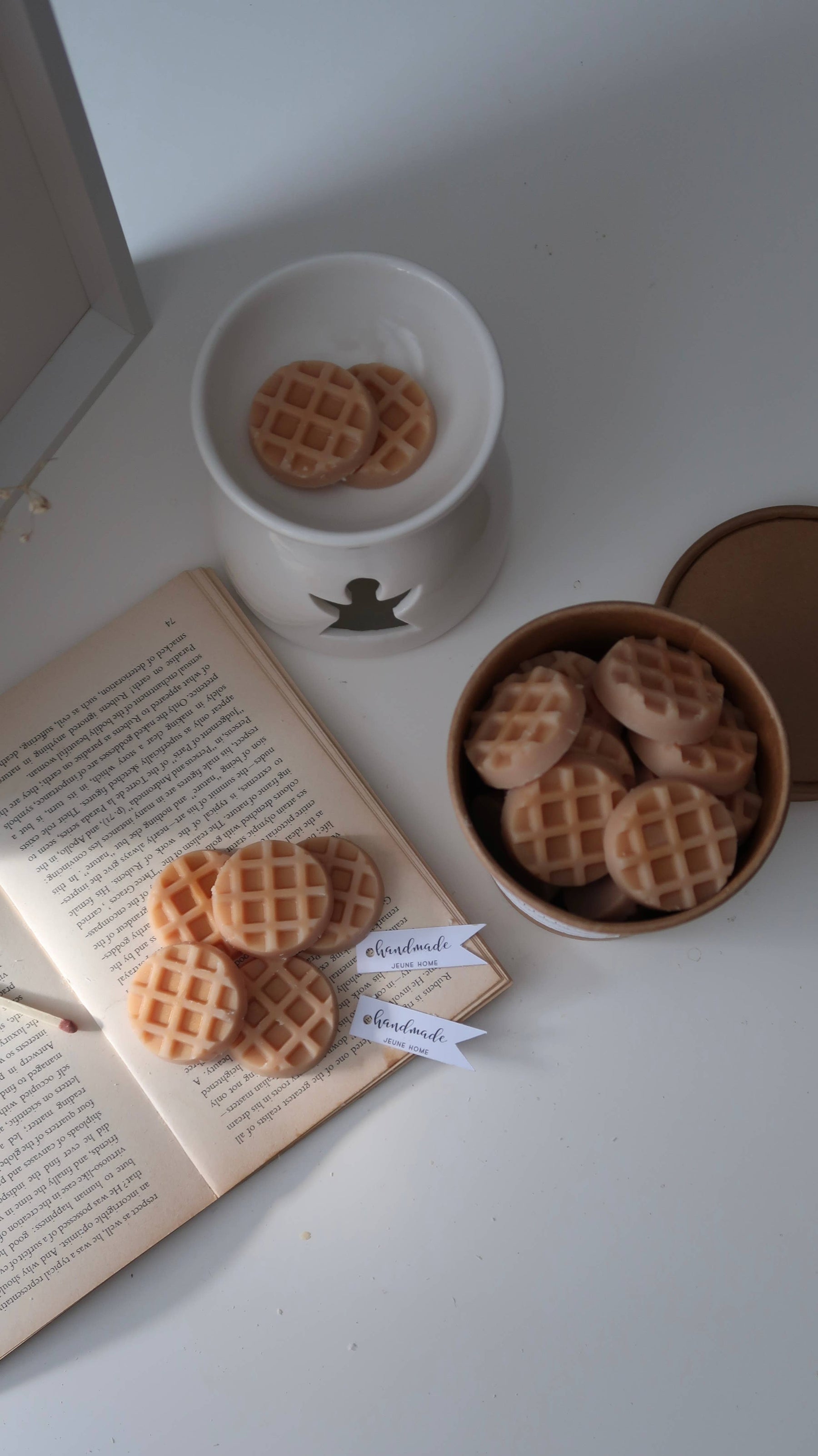 Salted Caramel Mini Waffle Wax Melts
