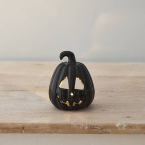 Carved Pumpkin Lantern, 10cm