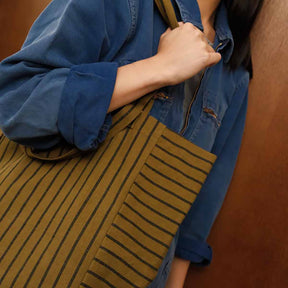 ELISABETH TOTE BAG TENNIS OLIVE