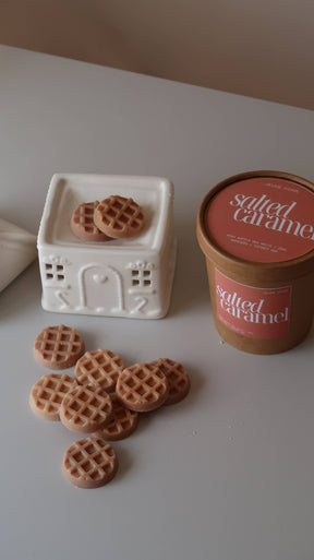 Salted Caramel Mini Waffle Wax Melts