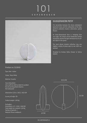 101 Copenhagen_Guggenheim Vase Petit_Bone White_213043_4_02.09.2022