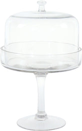Glass Bell Cake Stand Small