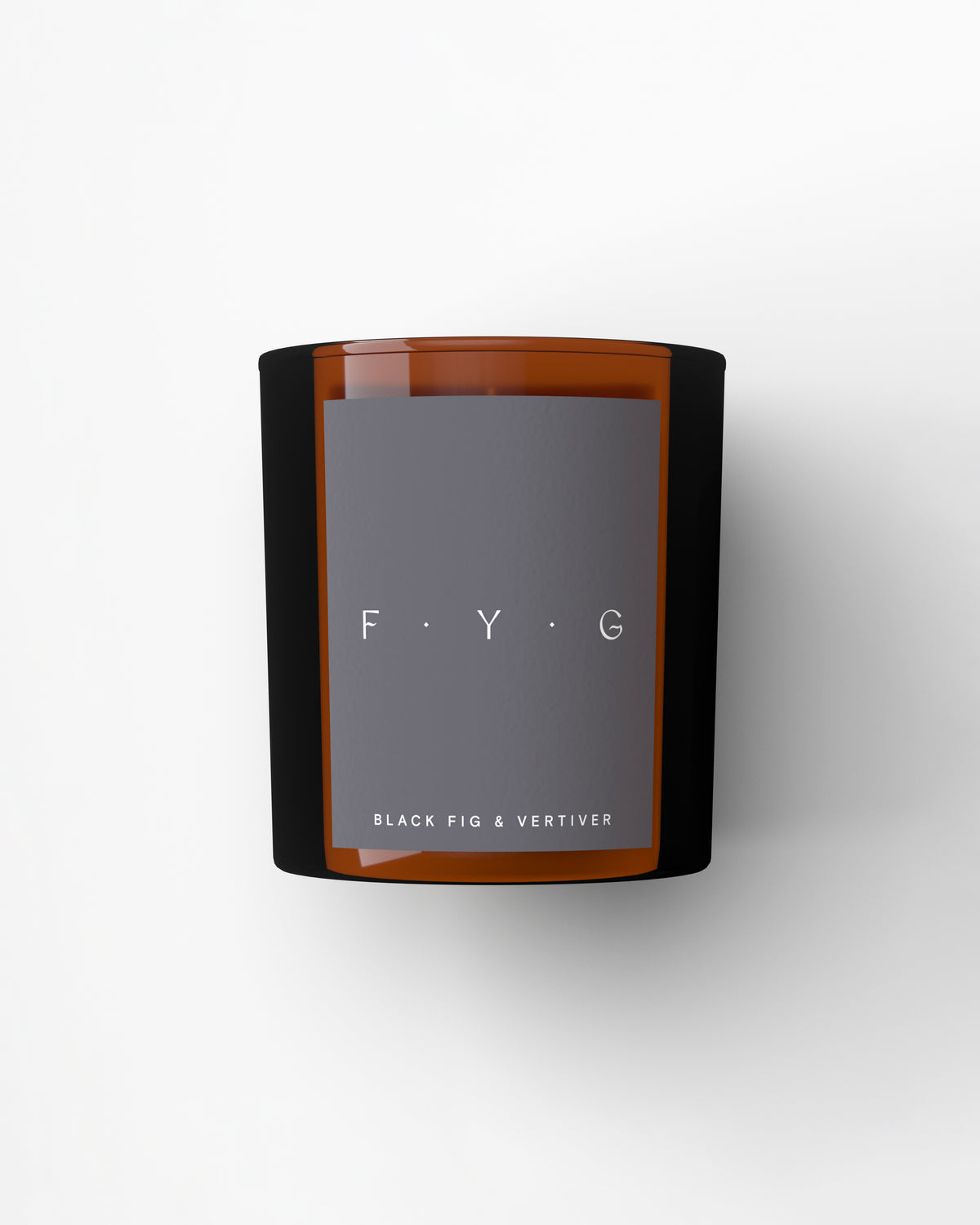 FYG Black Fig & Vertiver Candle