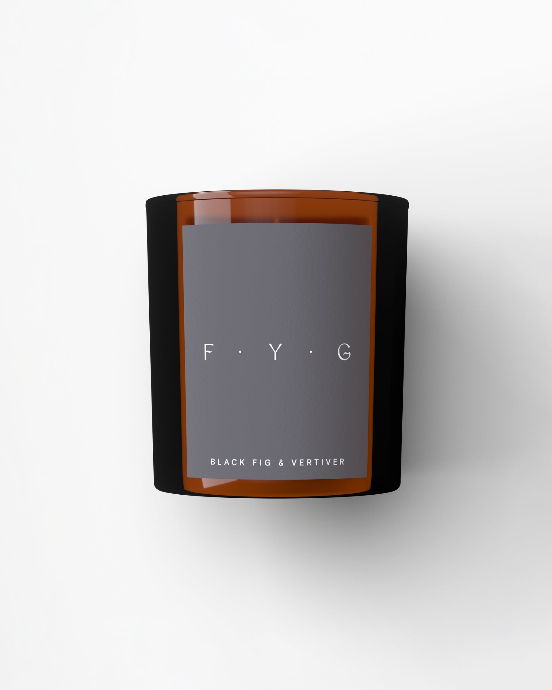 FYG Black Fig & Vertiver Candle